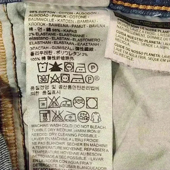 Levi's Women's 711 Skinny Medium-Wash Blue Jeans $59 - Picture 8 of 13